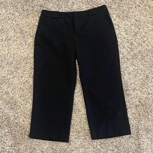 Black dress capris